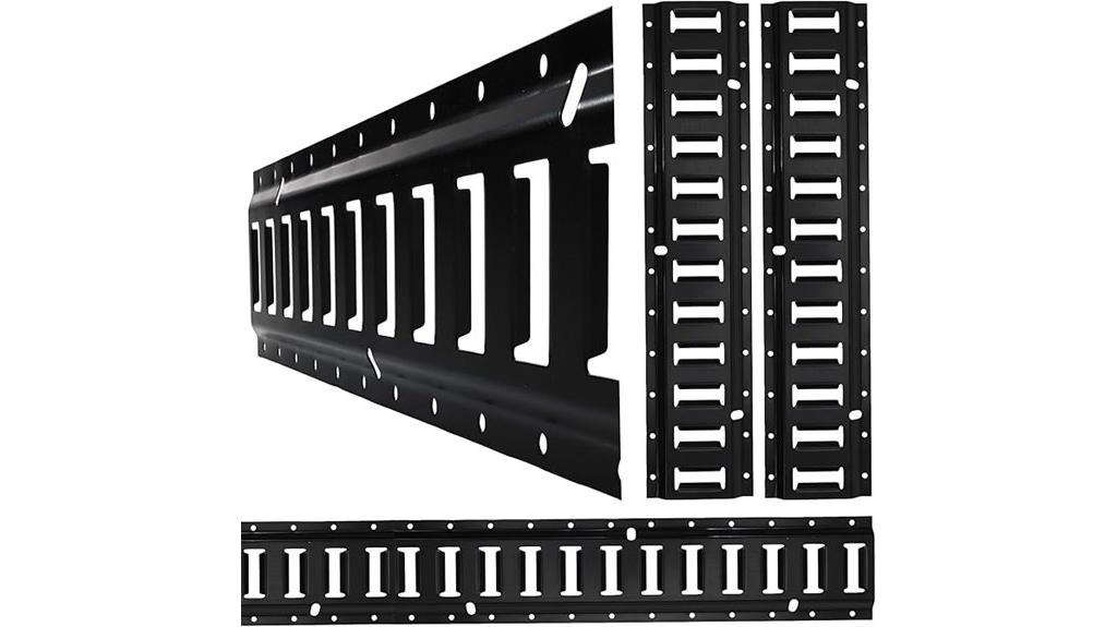 four pack cargo tie rails