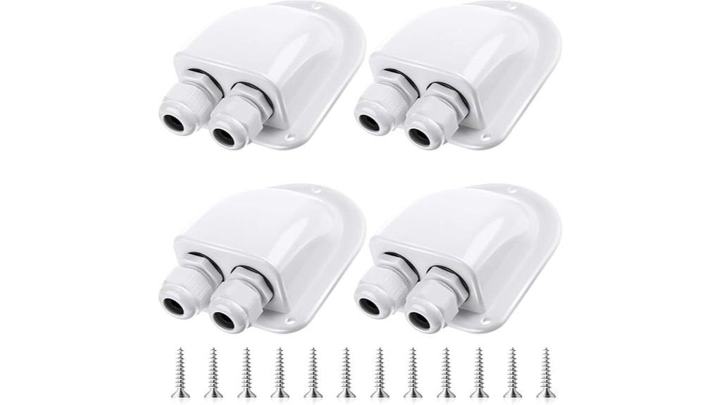 four pack solar cable glands