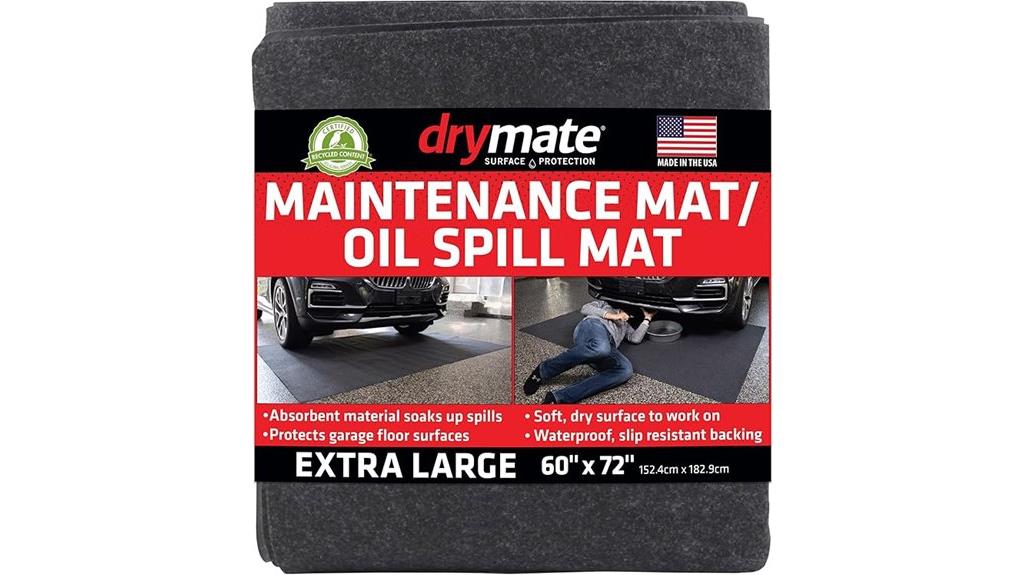 garage oil spill mat