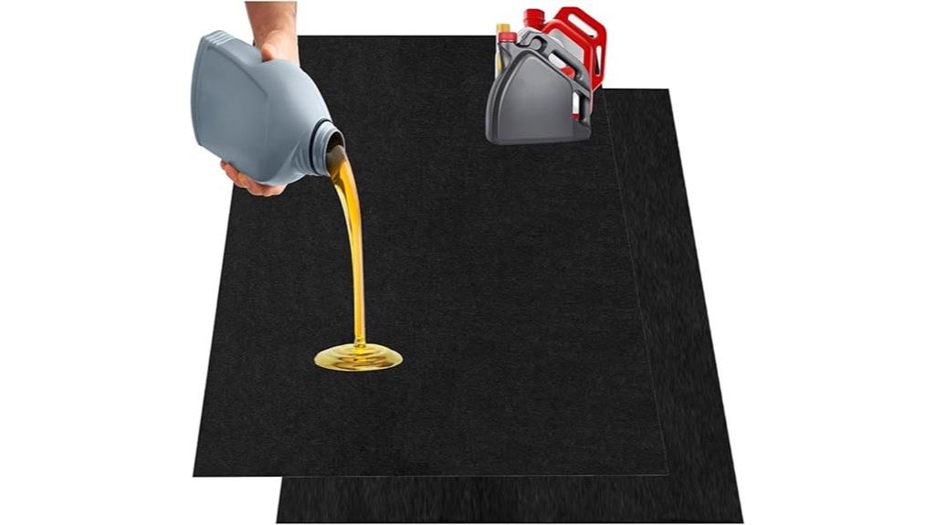 garage oil spill mats