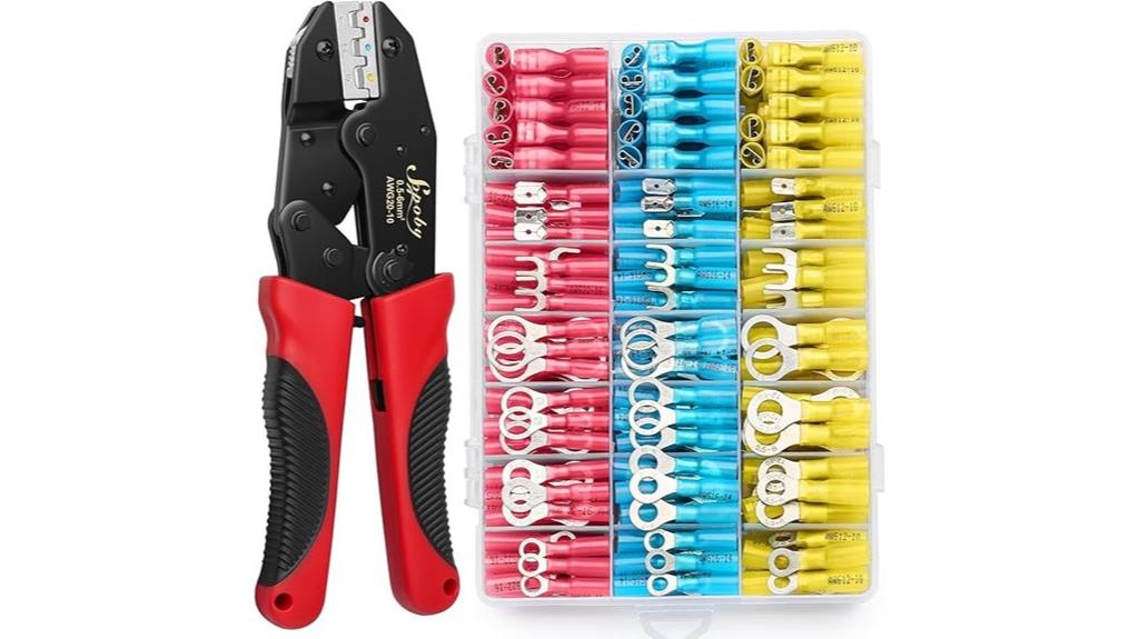 heat shrink connector crimper