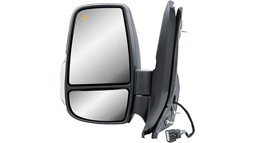 heated blis power mirror