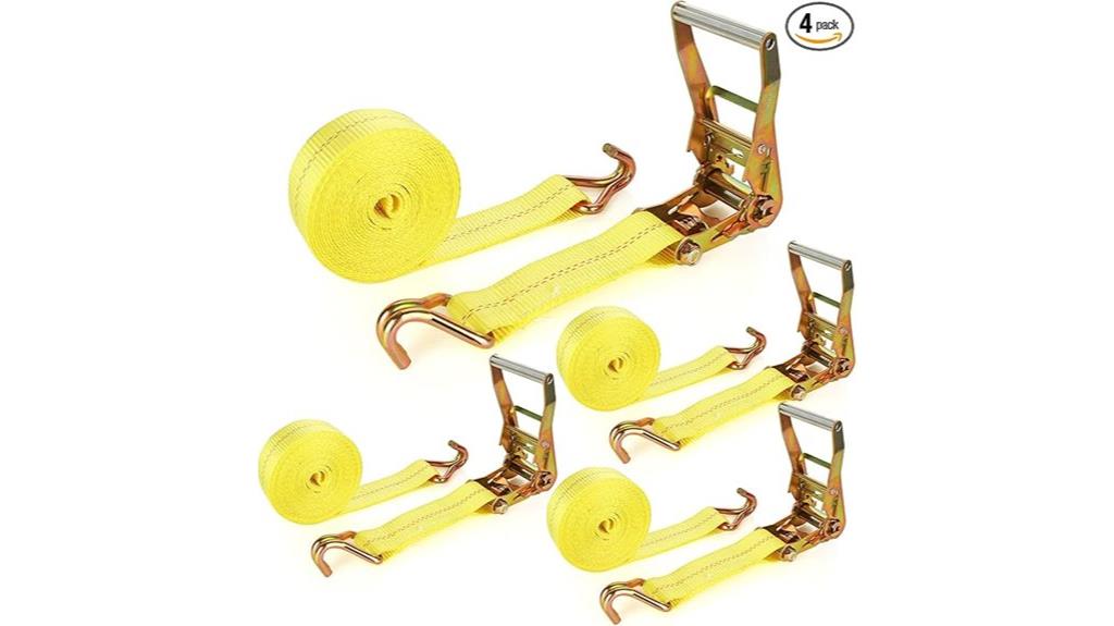 heavy duty 20ft ratchet straps