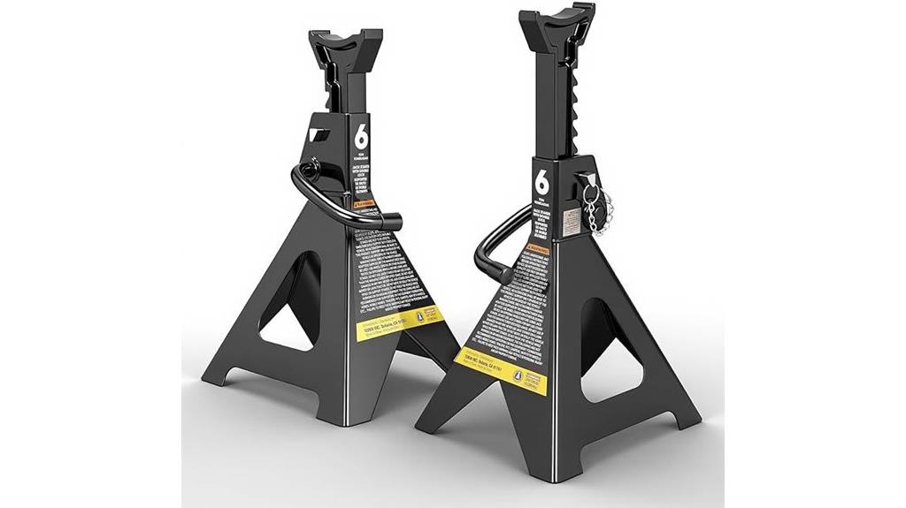 heavy duty double lock jack stands