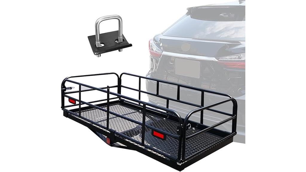 heavy duty folding cargo carrier