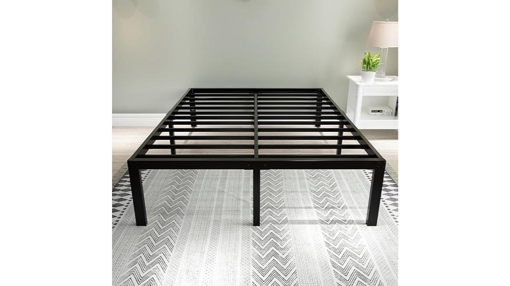 heavy duty queen bed frame