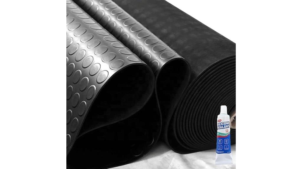 heavy duty rubber flooring