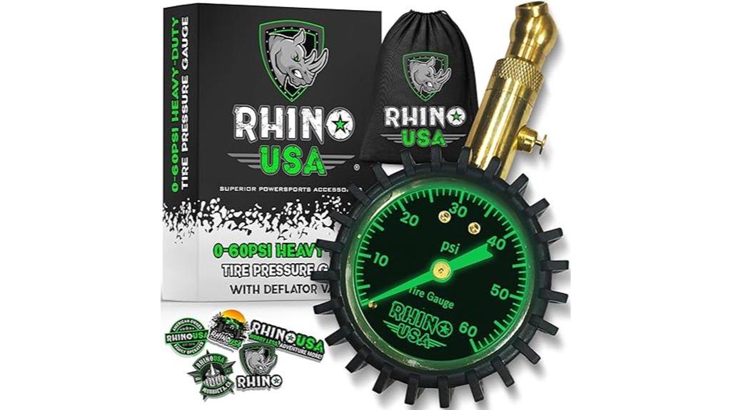 heavy duty tire pressure gauge