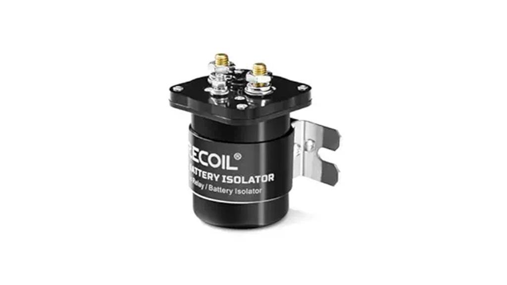 high amp battery isolator