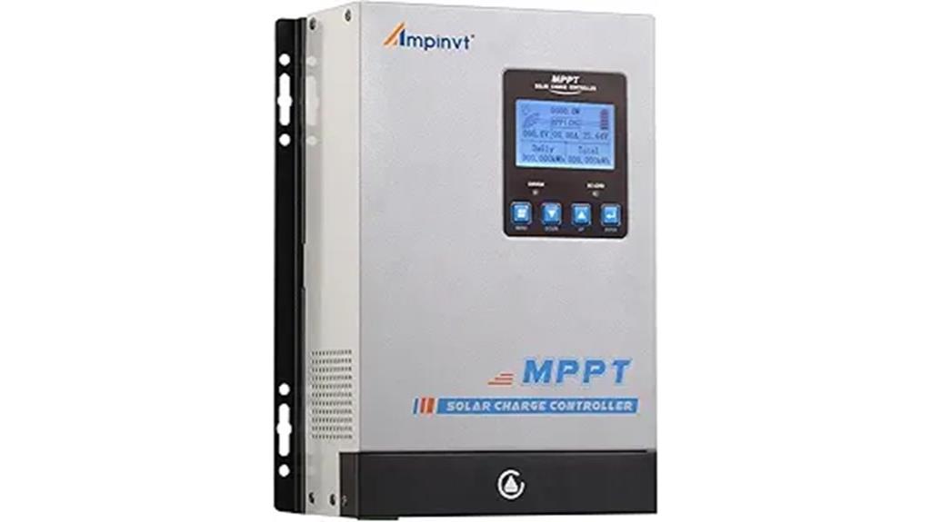 high capacity solar charge controller