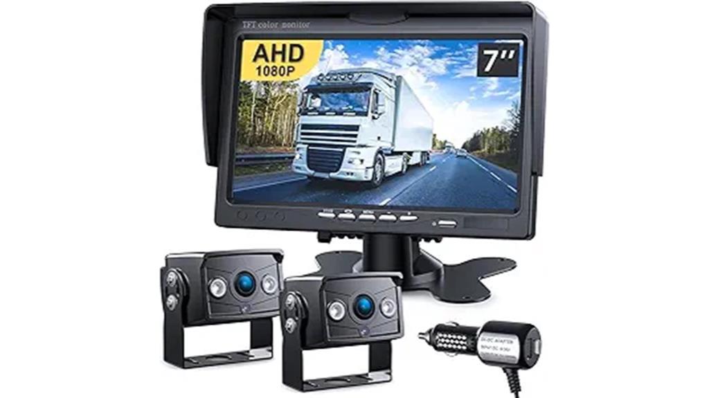 high definition waterproof backup camera
