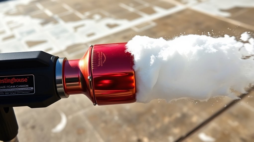 high pressure foam cannon