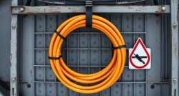 high voltage caution zone