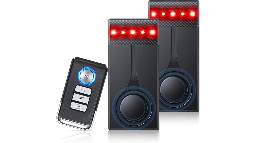 high volume vibration vehicle security
