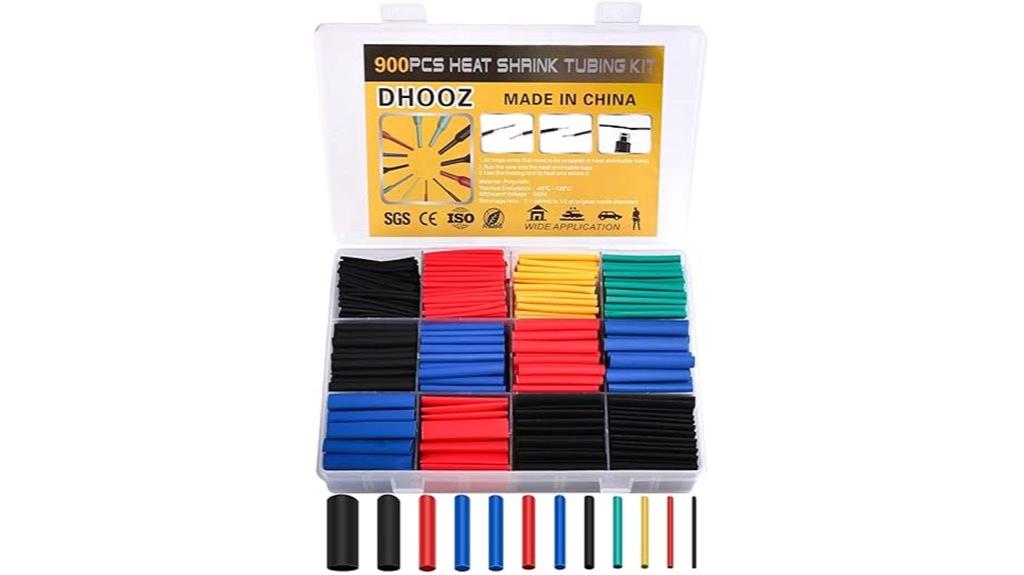 large heat shrink tubing kit