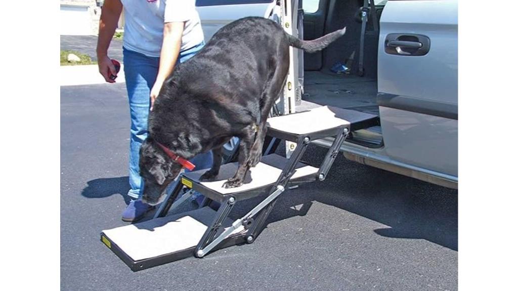 large plastic pet ladder
