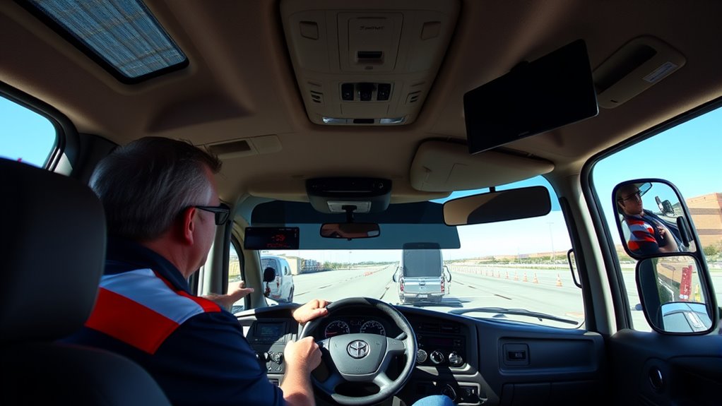 large van handling skills