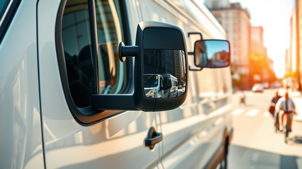 large van mirror safety