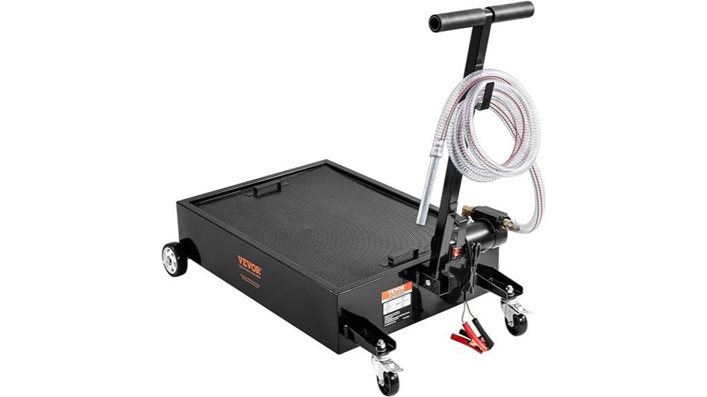 low profile oil drain pan