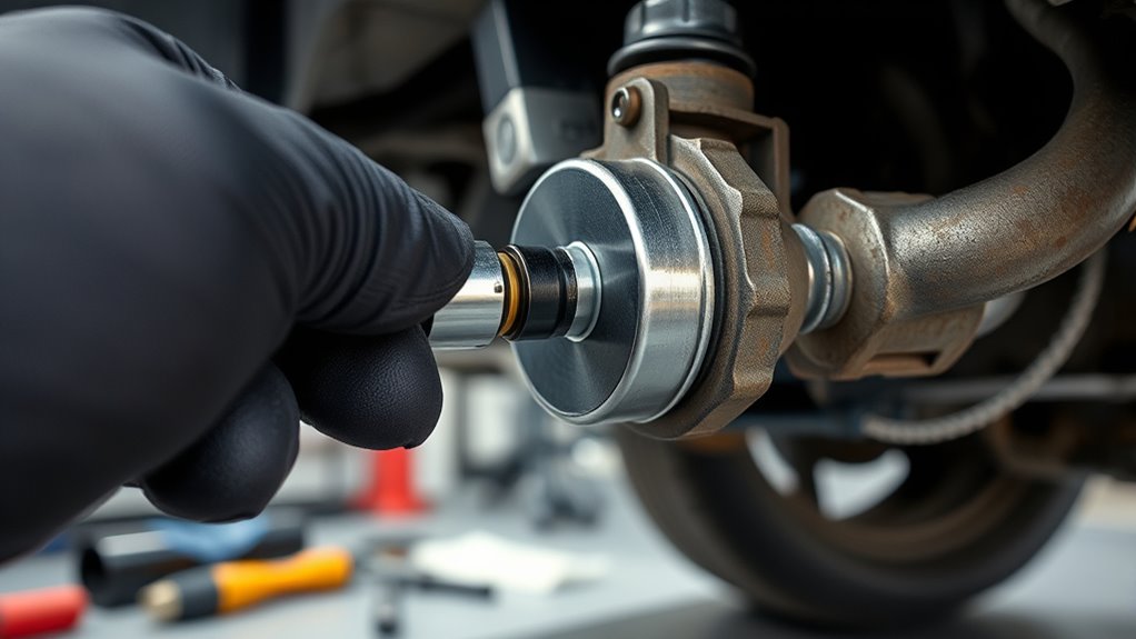 maintain parking brake cable