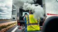 manage loaded van blowout