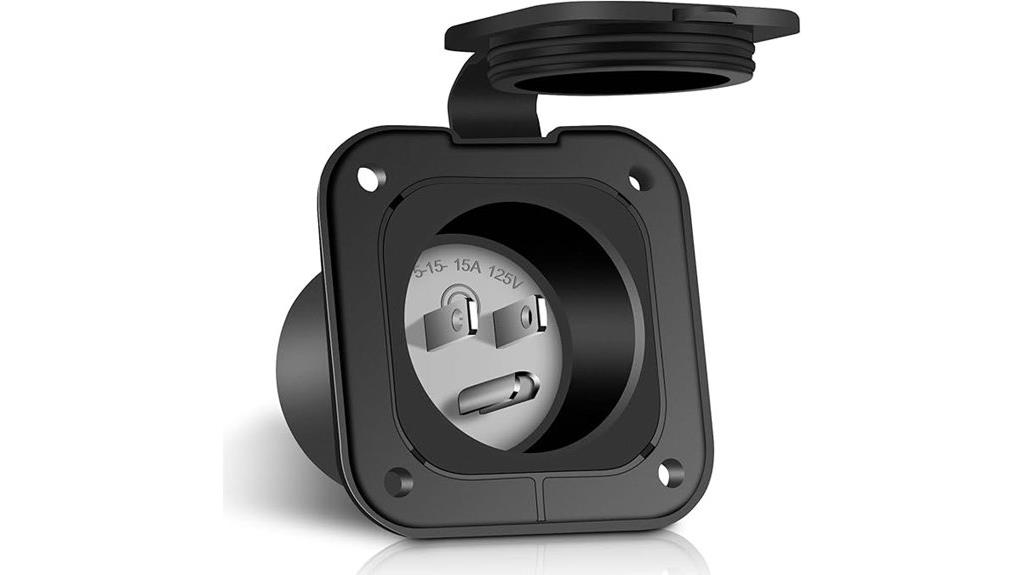 marine rv power inlet