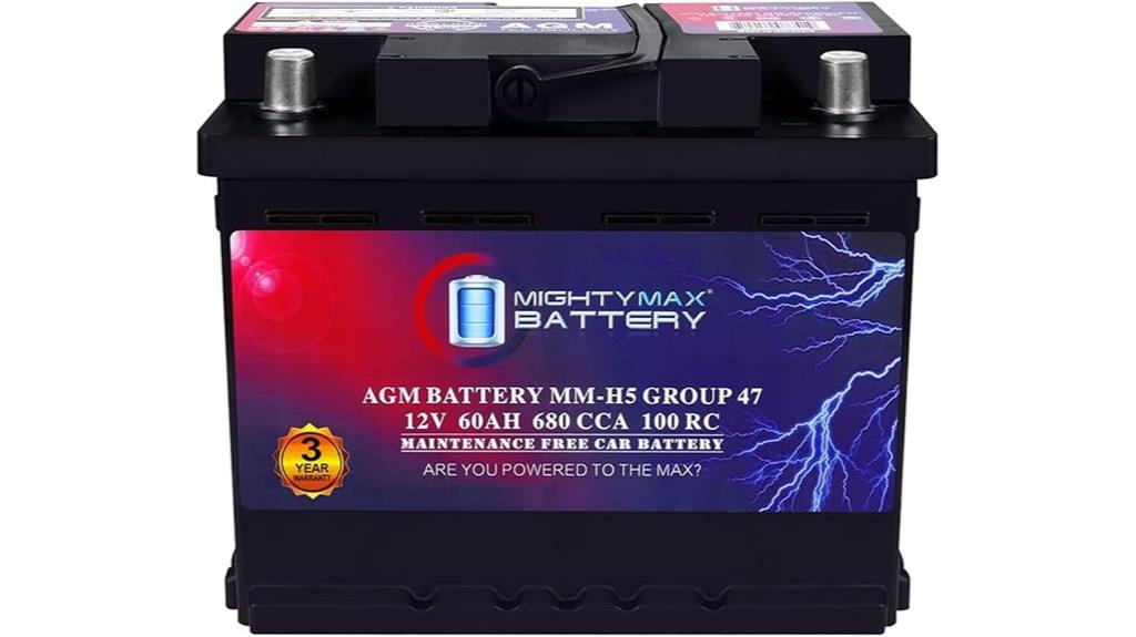 max car battery 12v