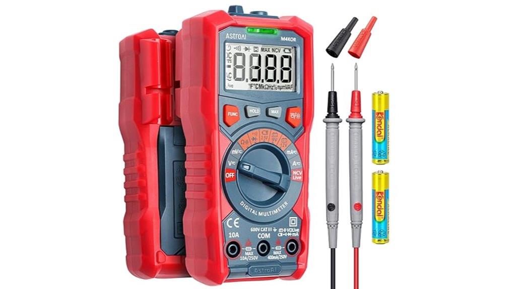 multimeter with non contact voltage
