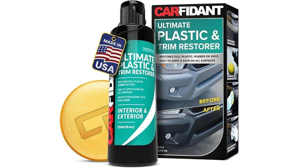 plastic car surface restore