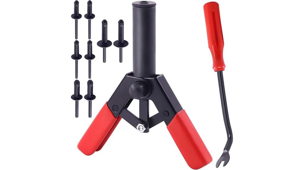 plastic rivet set