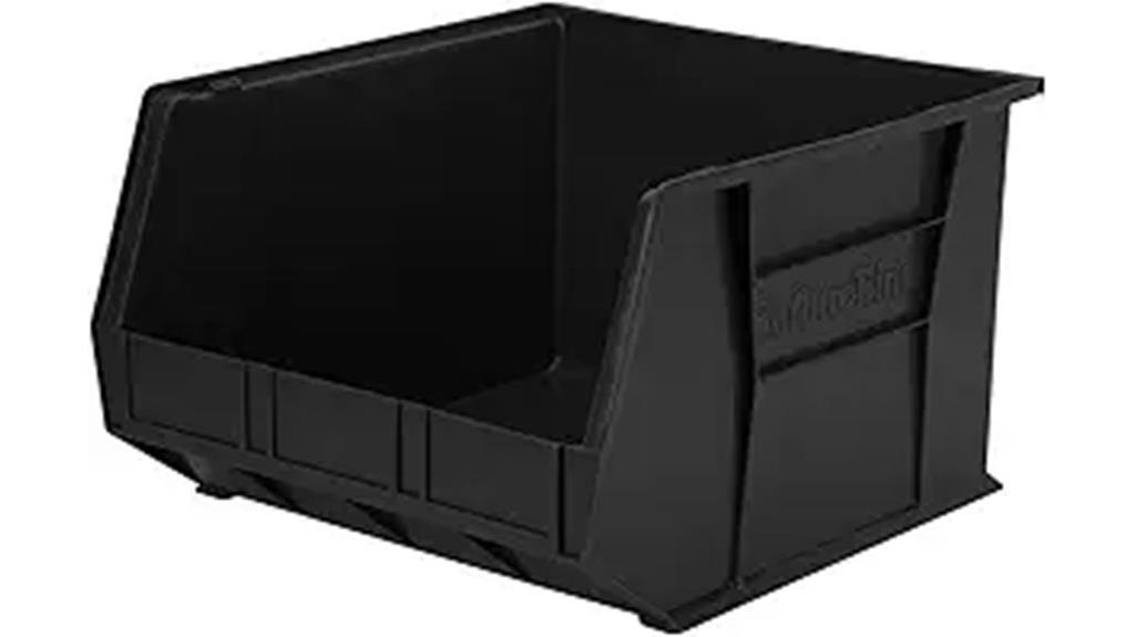 plastic stackable storage bins