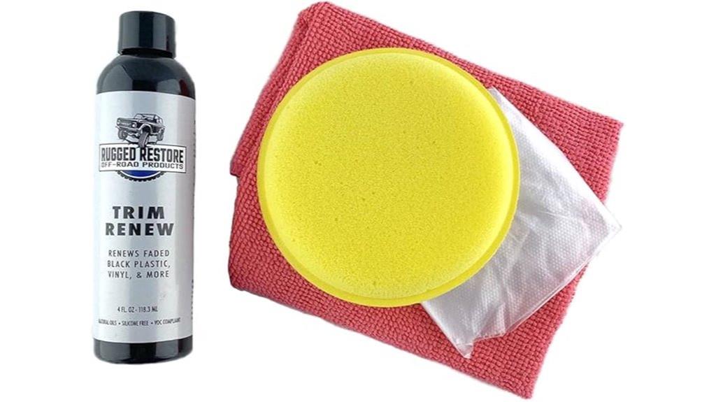 plastic trim restoration kit