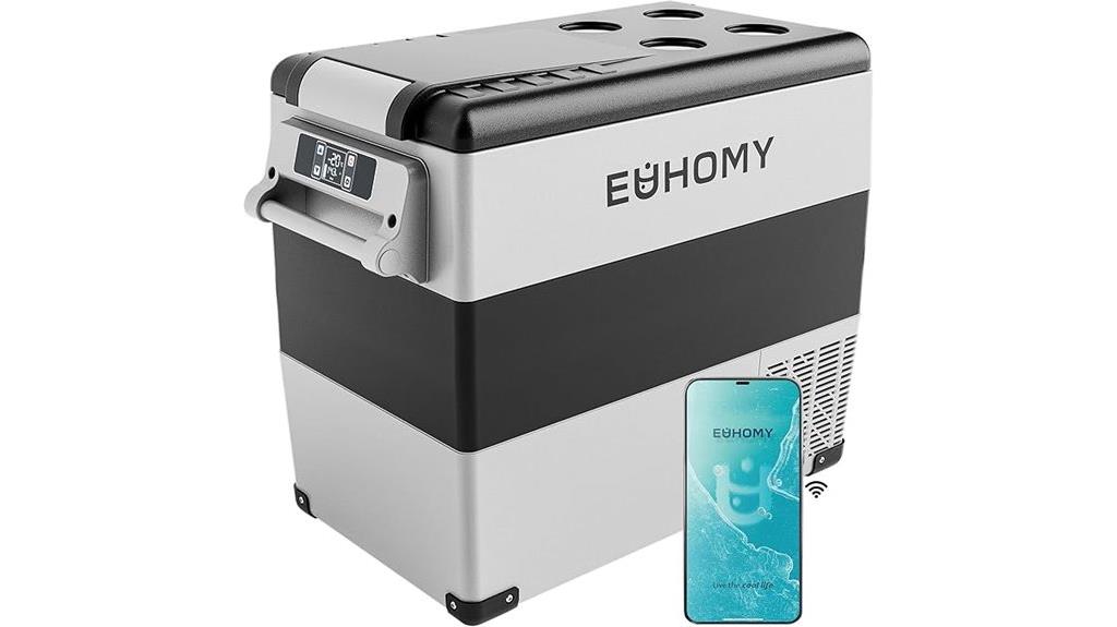 portable 12v 55l refrigerator