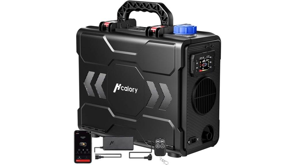 portable diesel heater control