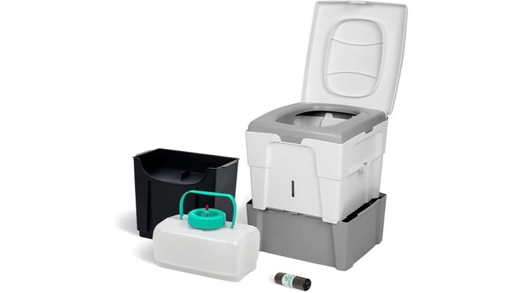 portable outdoor camping toilet