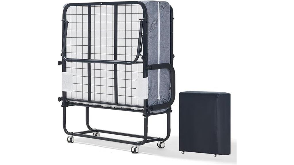 portable twin folding bed