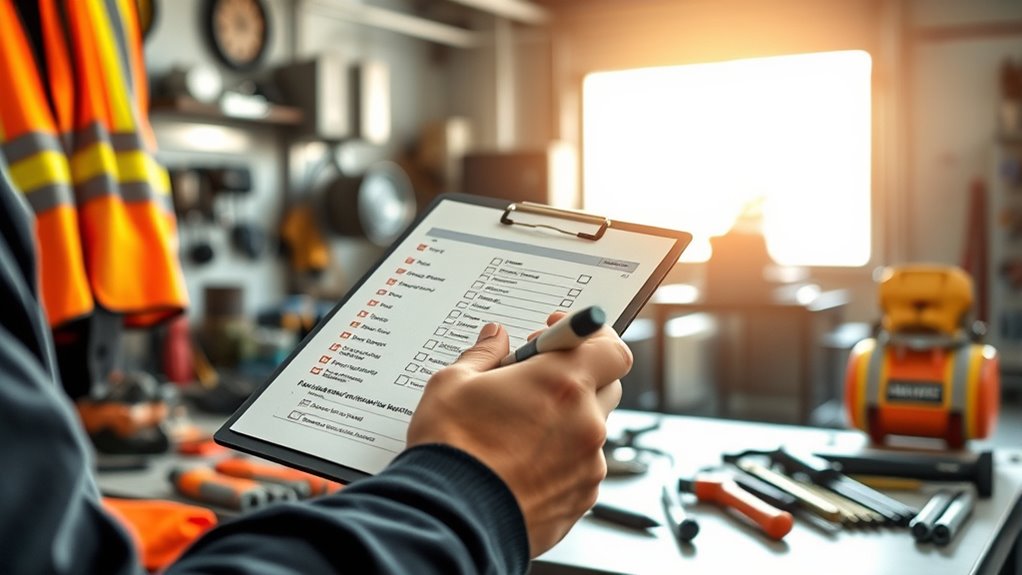 pre trip vehicle safety checklist