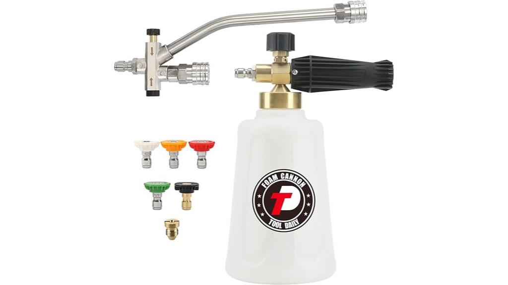 pressure washer foam cannon