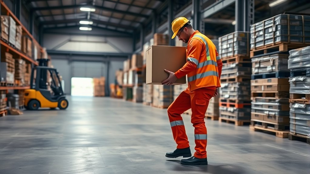 proper ergonomic cargo handling