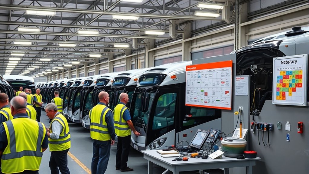 quarterly fleet maintenance schedule