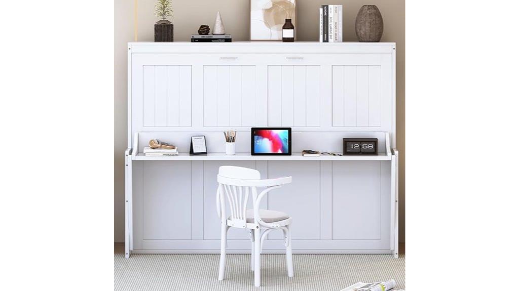queen size murphy bed