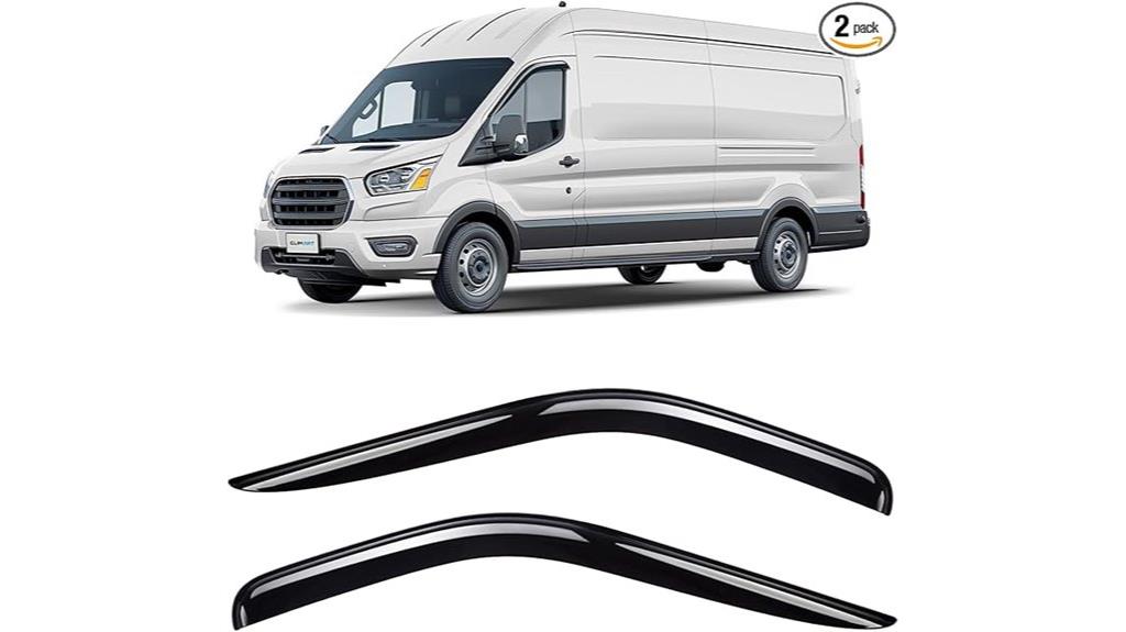 rain guards for ford transit