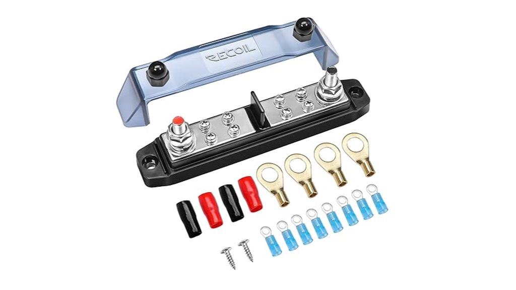 recoil busbar distribution