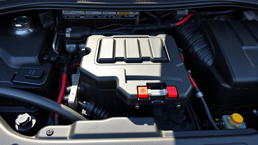 remove ford transit battery safely