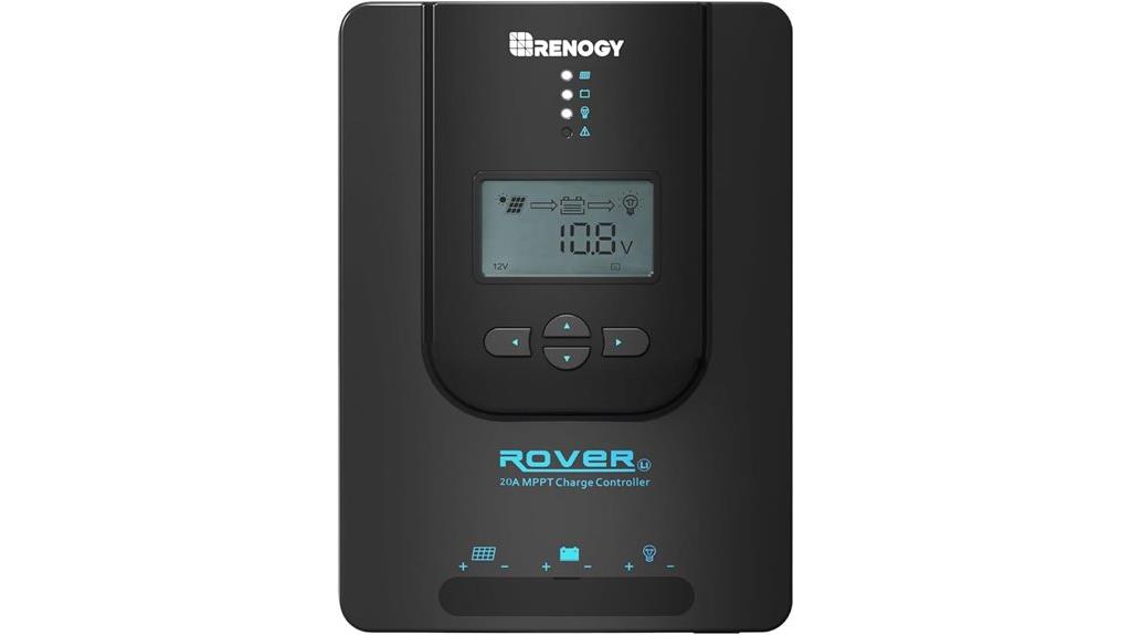 renogy rover 20a mppt