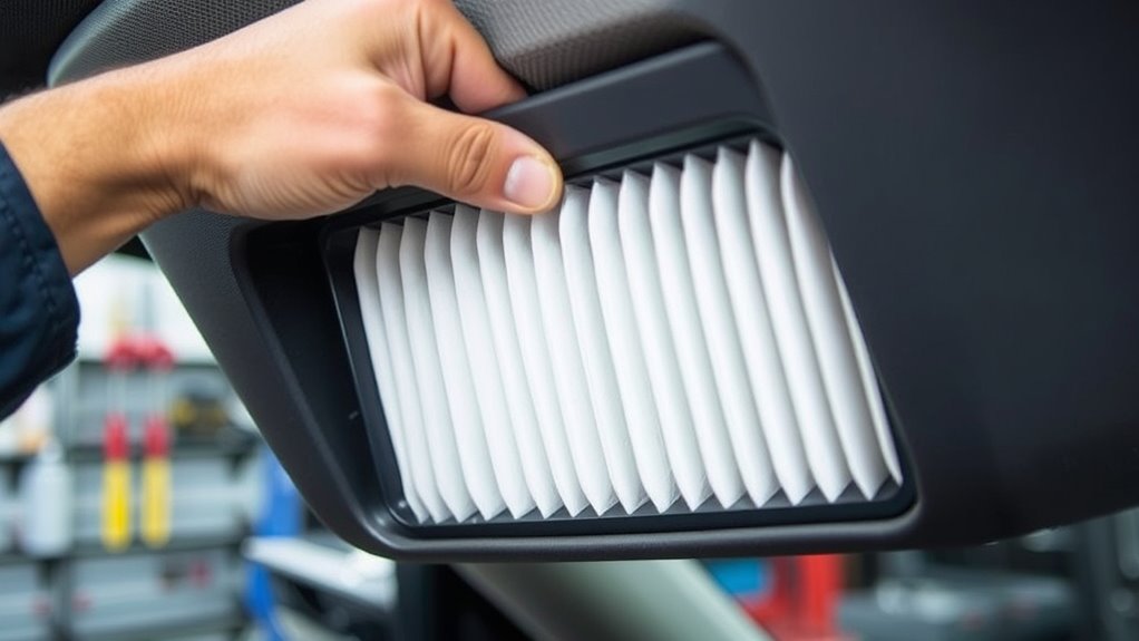 replace cabin air filters regularly