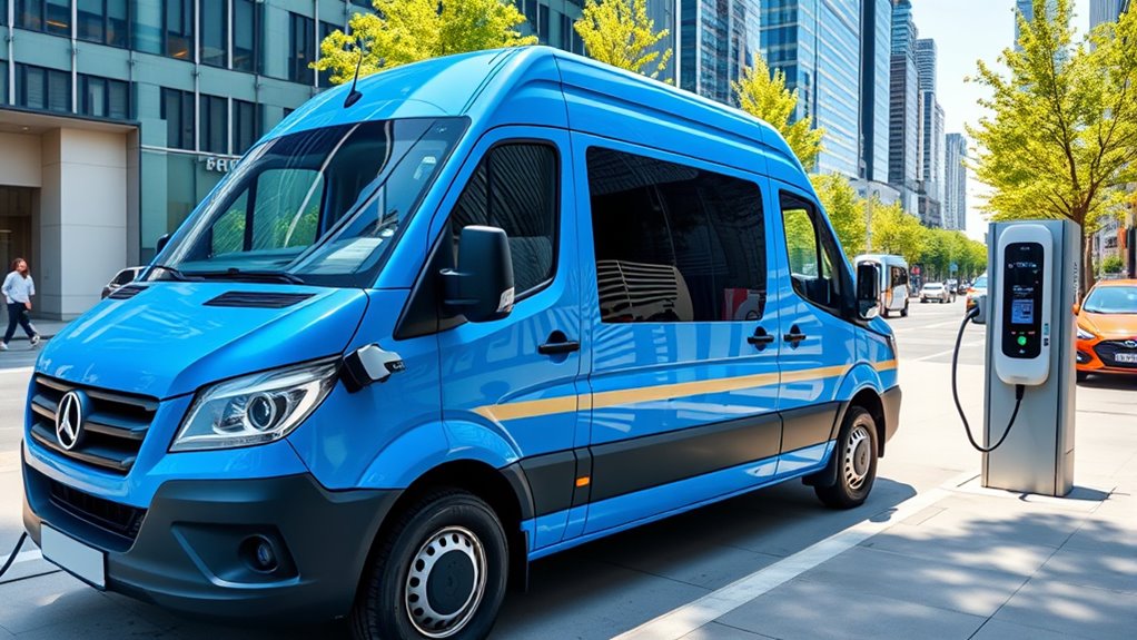 respectful commercial van charging