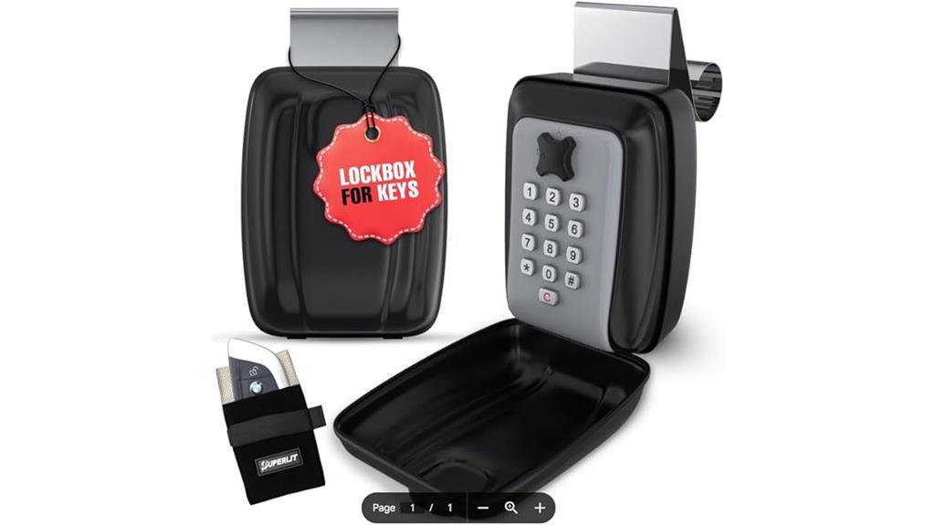 rfid lock box pouch