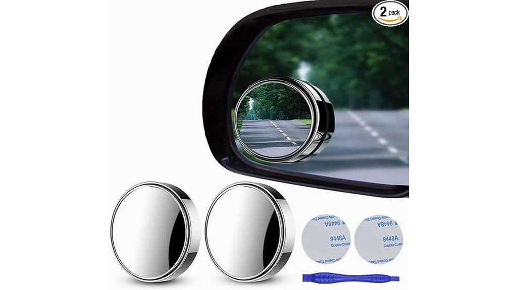 round hd glass mirrors