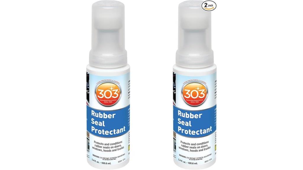 rubber seal protectant pack